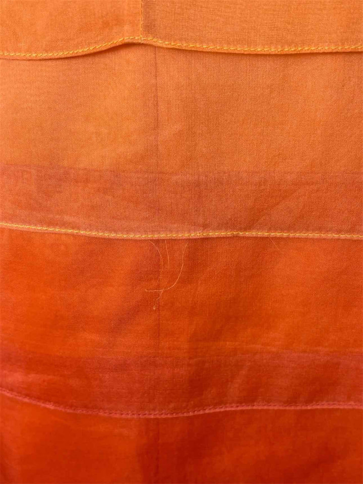 Kay Unger Size 6 Pleated Silk Dress