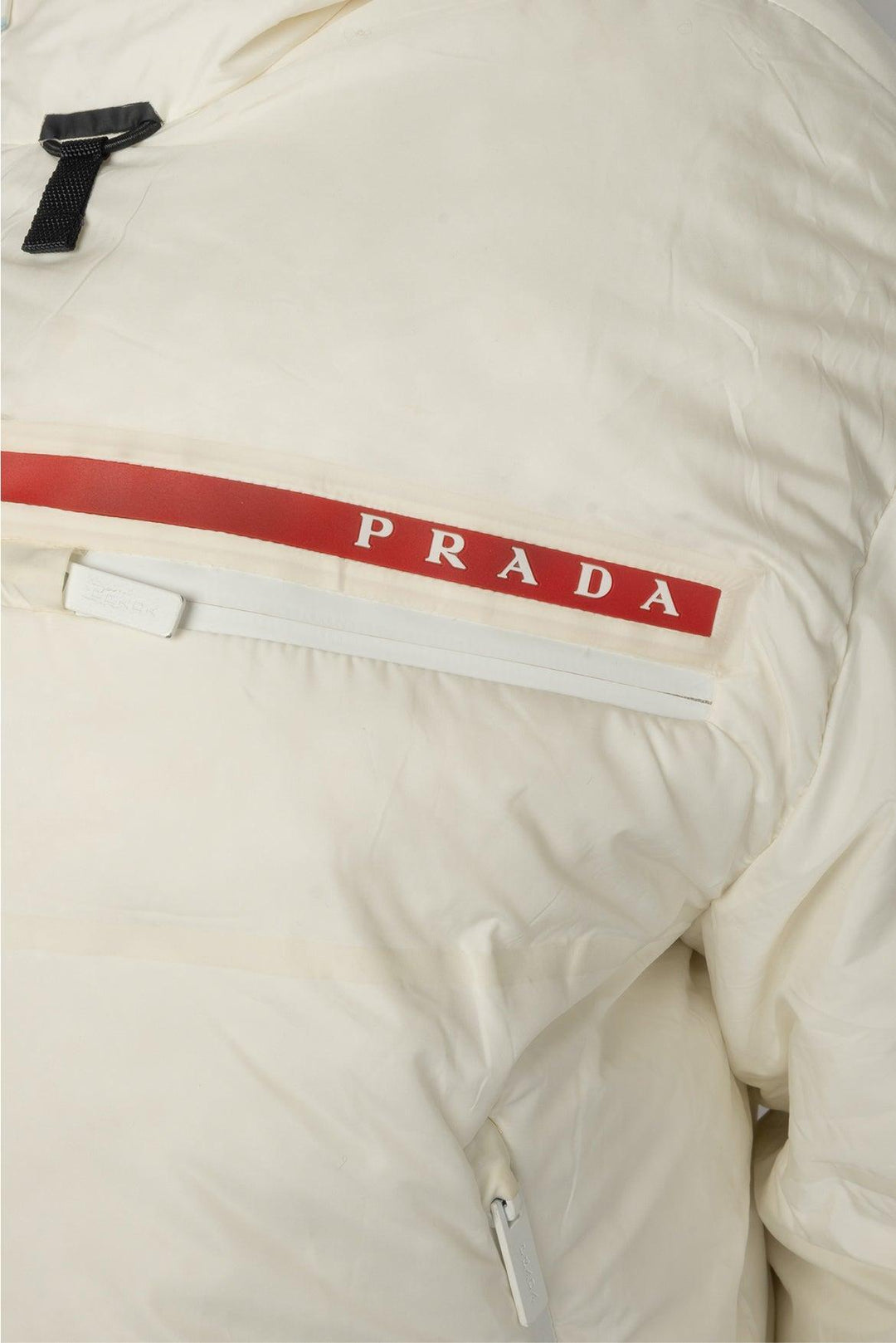 Prada Size XS Cropped Technical Down Jacket