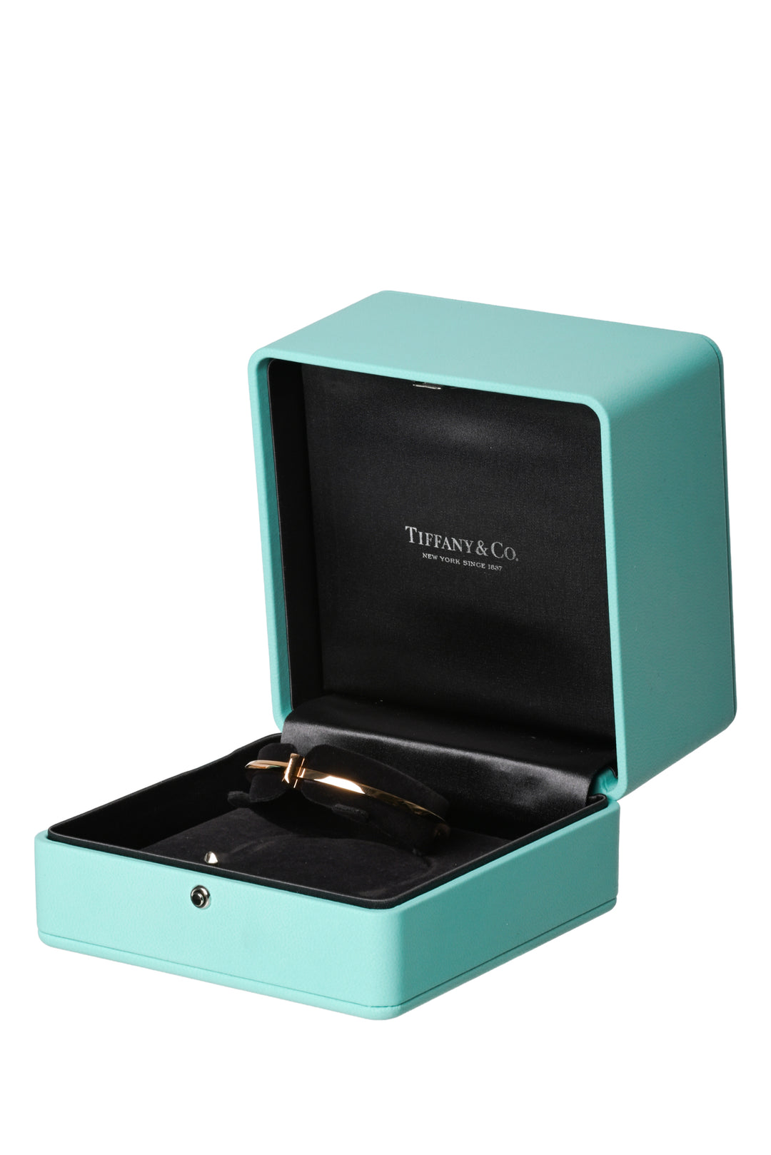 Tiffany & Co 18K Yellow Gold T1 Narrow Hinged Bangle
