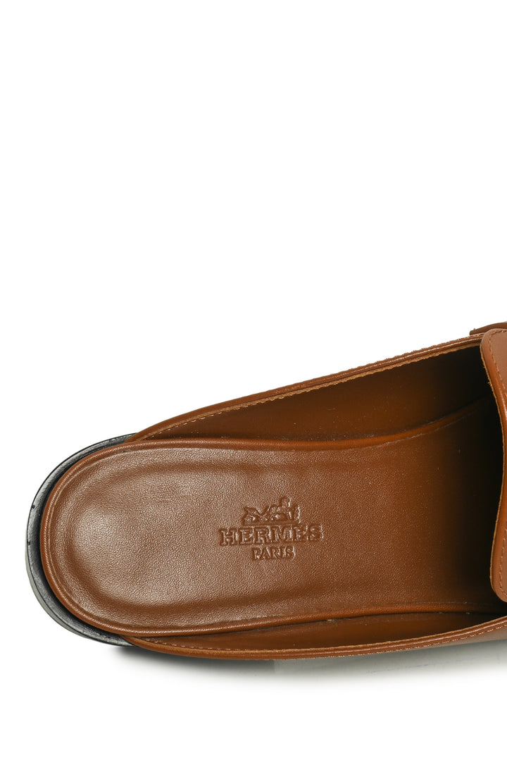 Hermes Size 38 Lota Mules