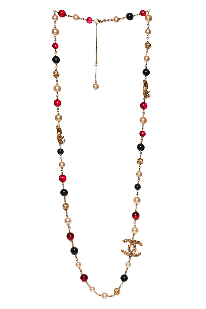 Chanel 2013 Faux pearl Beaded Necklace