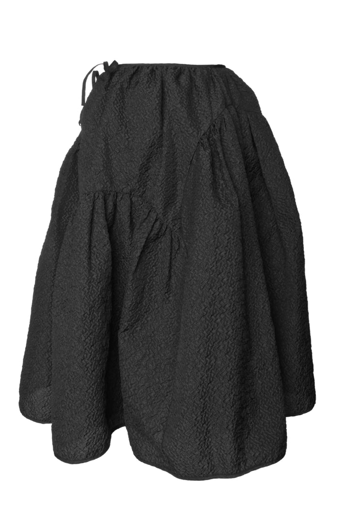 Cecilie Bahnsen Size 2 Asymmetrical Tie-Side Skirt