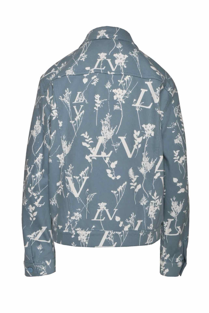 Louis Vuitton Size 34 Men's DNA Leaf Denim Jacket