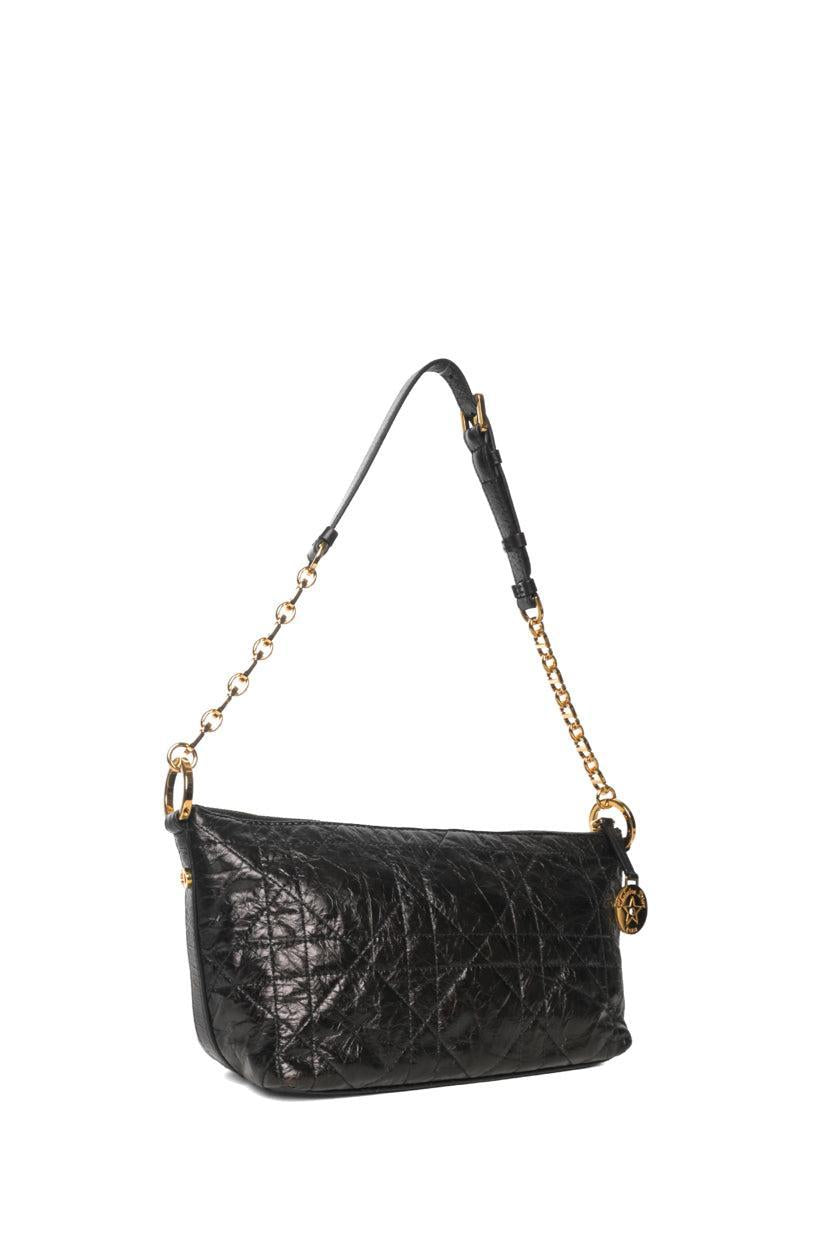 Dior 2024 Macrocannage Crinkled Calfskin Diorstar Hobo