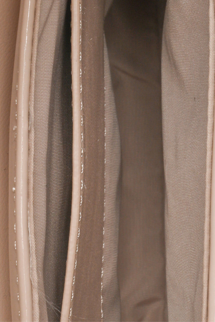 Acne Akki Patent Plaque Face Crossbody Bag