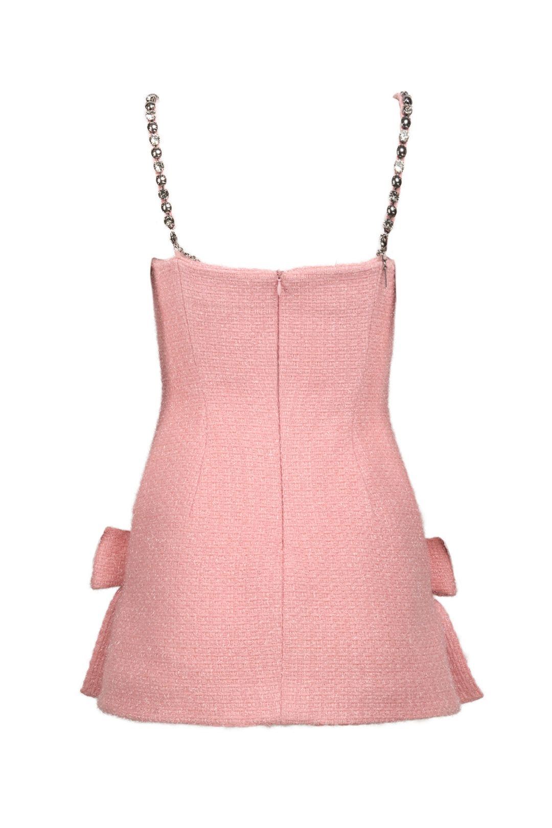 Area Size 4 Bow & Crystal Embellished Mini Dress