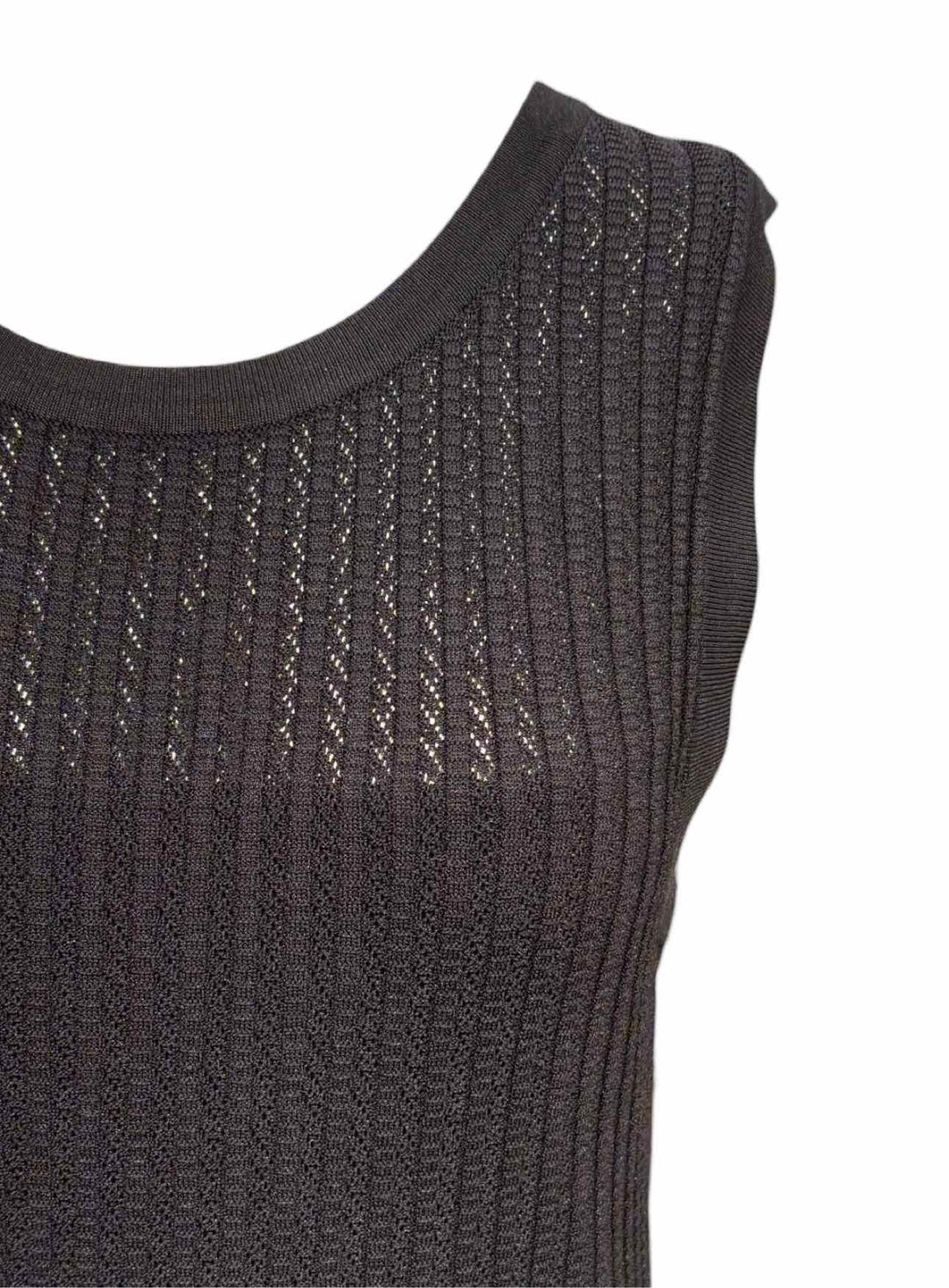 Sandro Size 42 Knit Crystal Embellished Dress