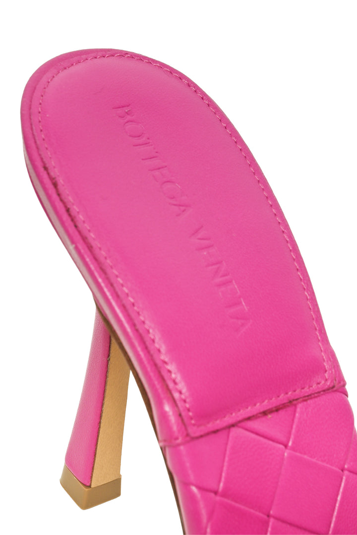 Bottega Veneta Size 37 Lido Intrecciato Leather Sandals