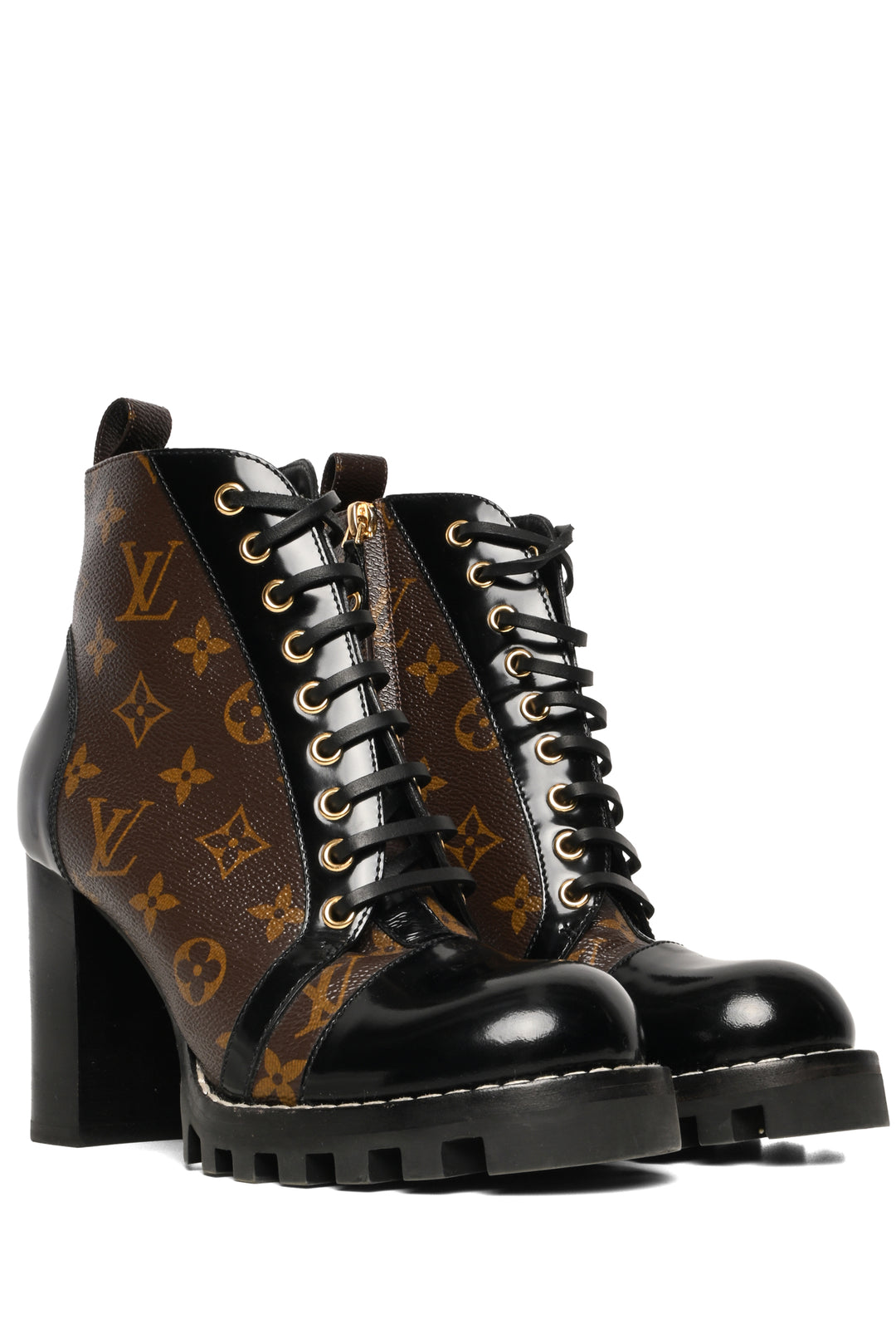 Louis Vuitton Size 38.5 Star Trail Ankle Boots