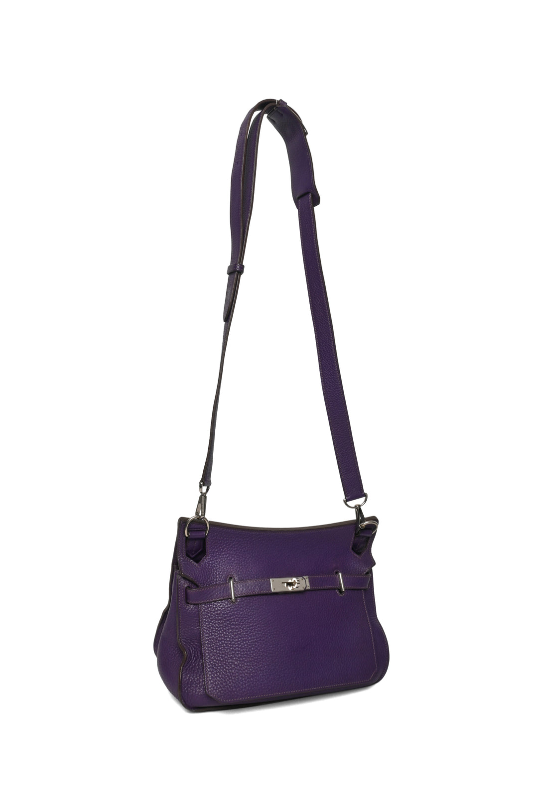 Hermes 2010 Clemence Leather Jypsiere 28 Crossbody