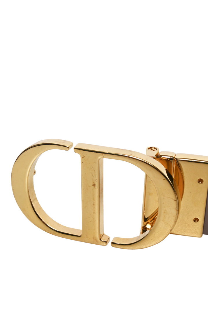 Christian Dior 30 Montaigne Reversible 35mm Smooth Calfskin Belt