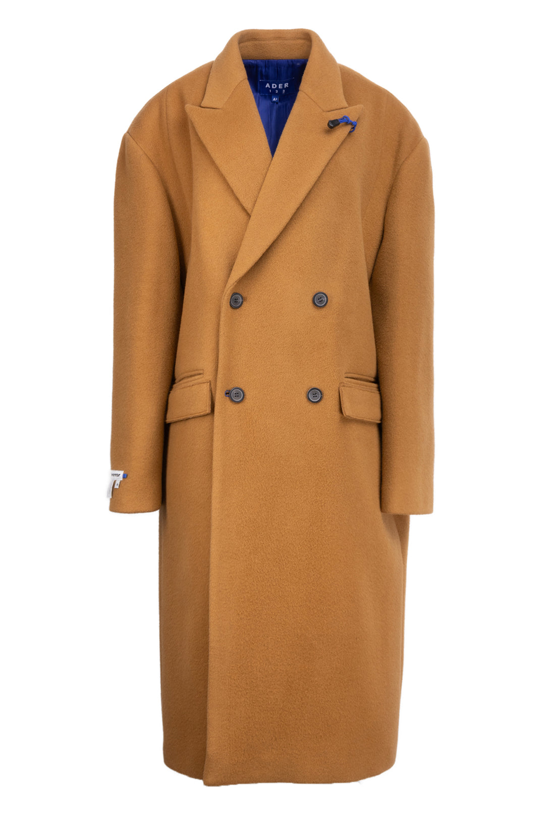 Ader Error Size 2 Men's Movie Collection Double-Breasted Oversized Sherlock Coat