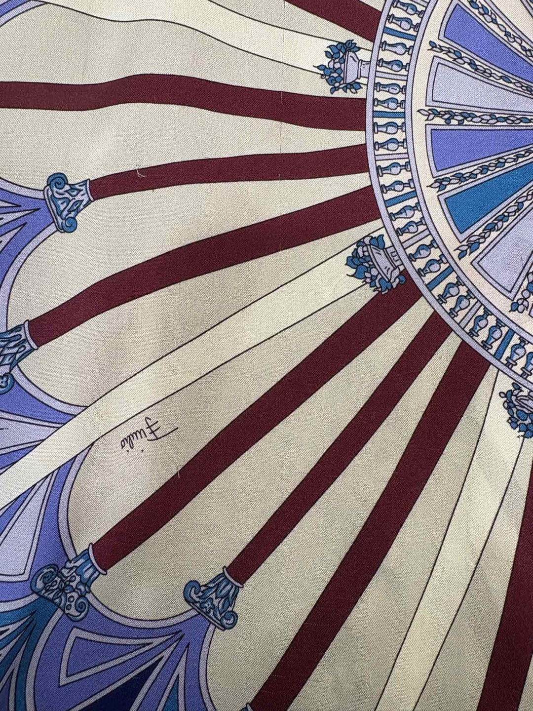 Emilio Pucci Crystal Beaded Silk Size 6 Blouse