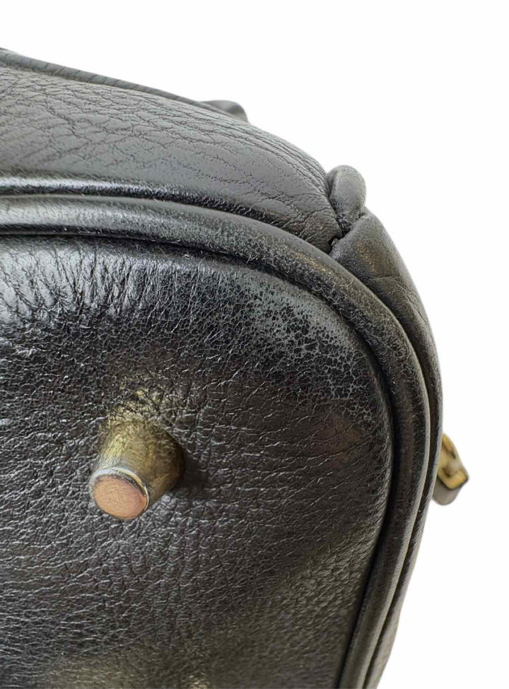 Burberry Quilted House Check fabric and Leather  Purse