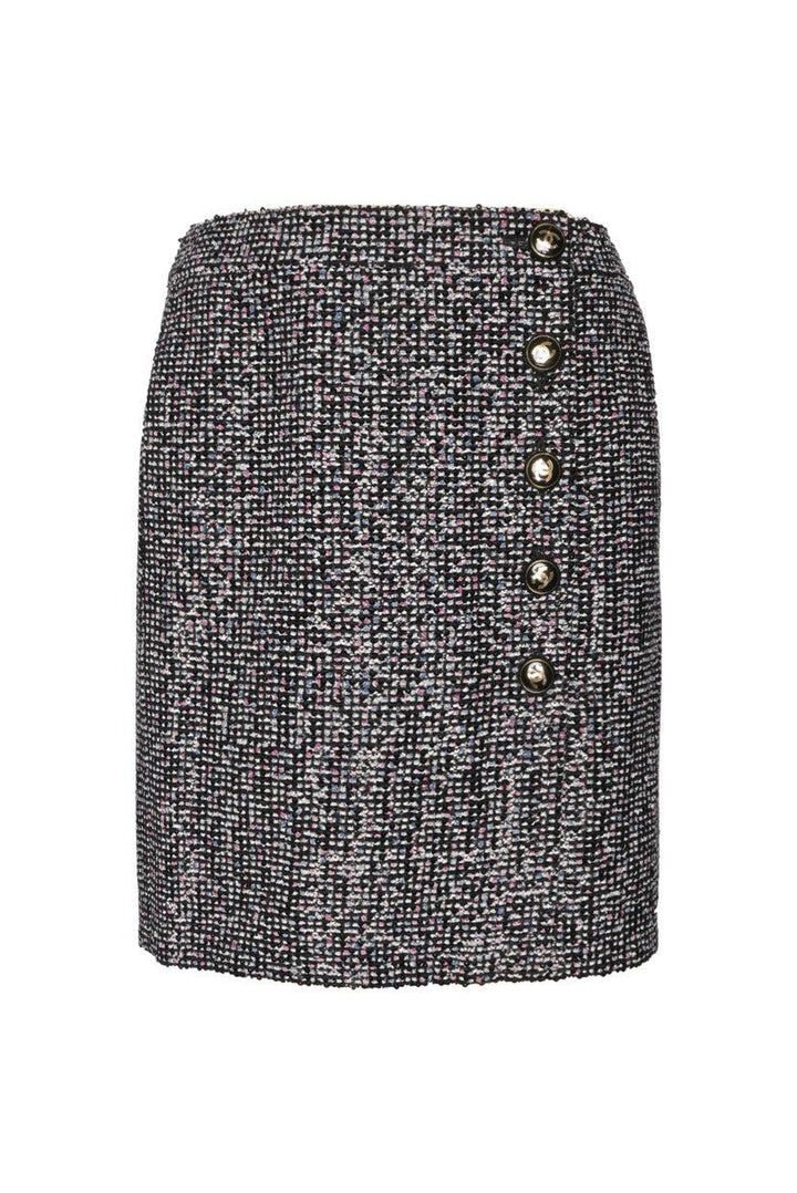 Chanel Size 36 Sequin & Tweed Embellish Mermaid Mini Skirt
