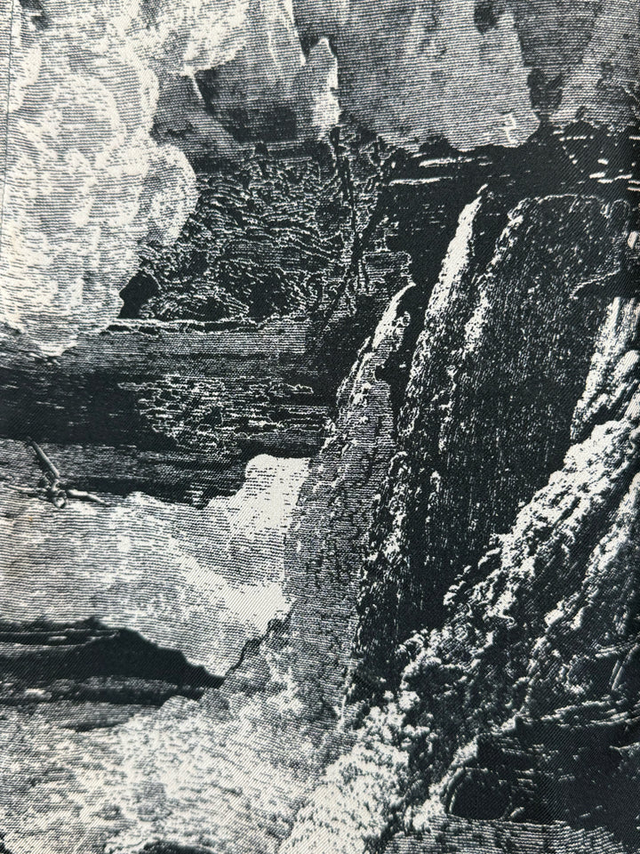 Burberry Size 2 Pascala Dreamscape Print Silk Shirt Dress