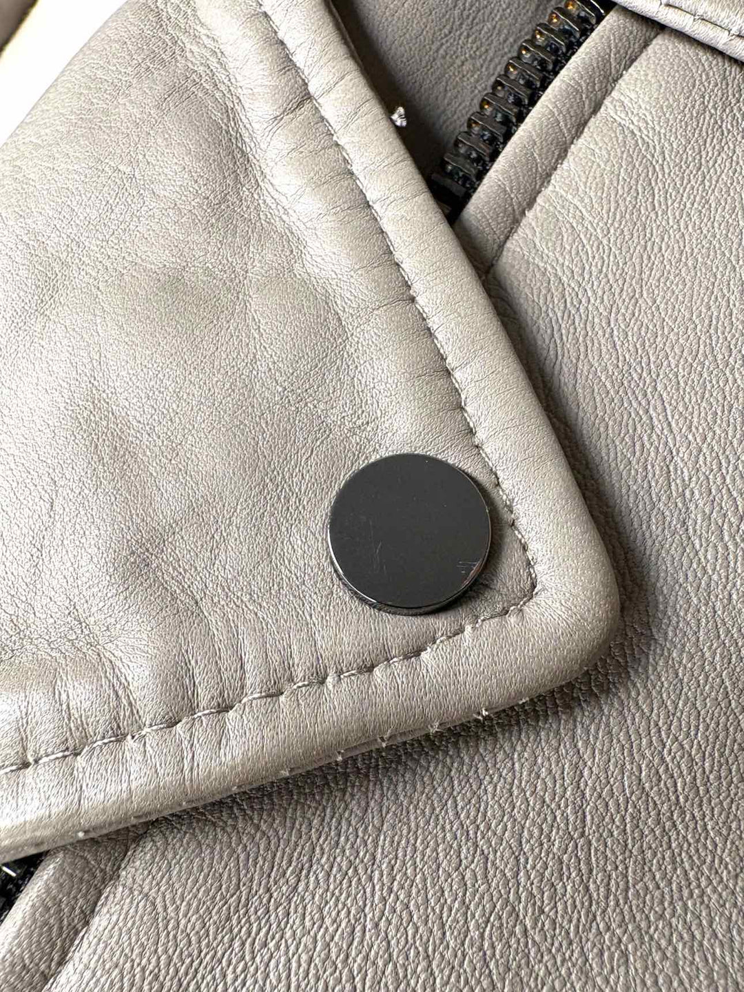 All Saints Balfern Leather Biker Size 8 Jacket