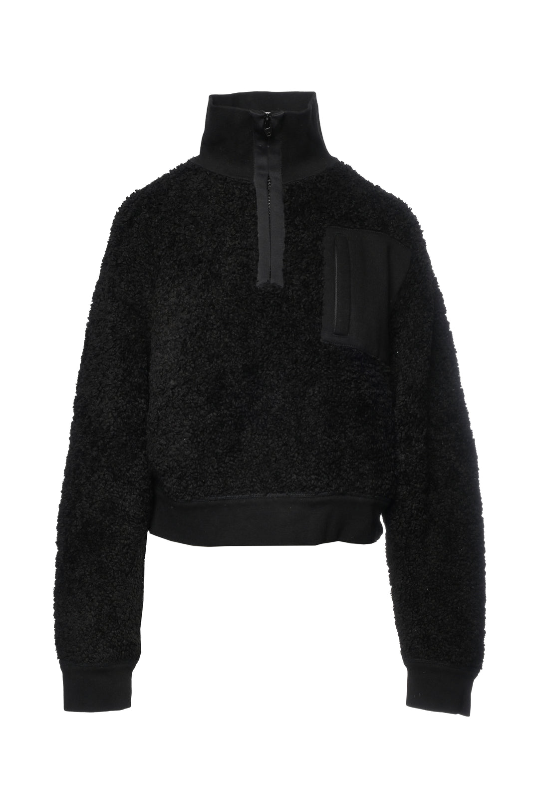 T Alexander Wang Size XS Half-Zip Knubbly Sweatshirt