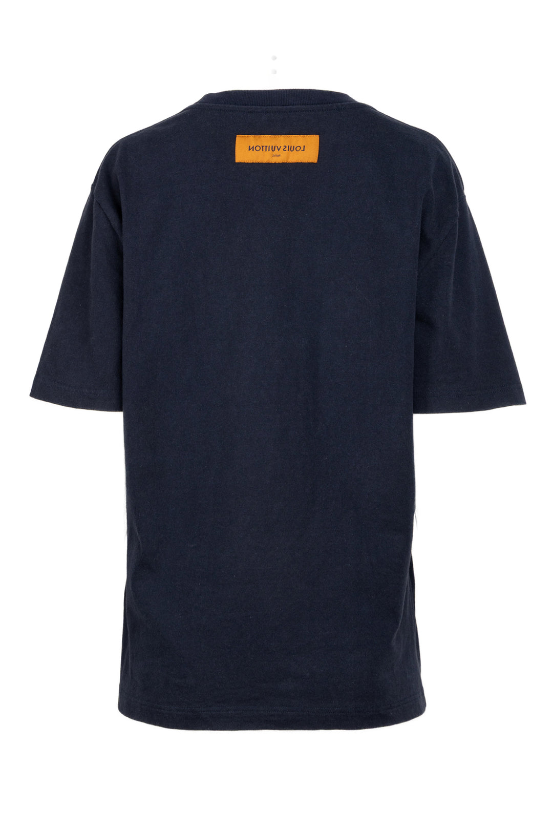 Louis Vuitton Size M Men's Logo Embroidered Cotton T-shirt