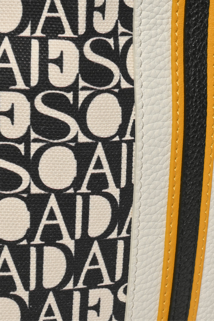 Escada Monogram Logo Tote Bag