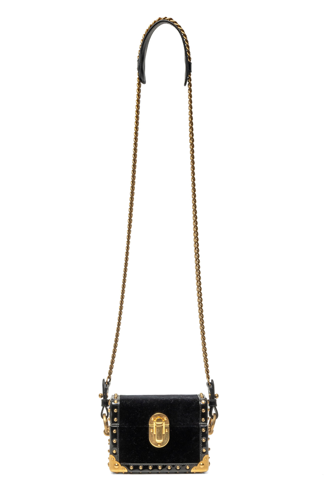 Prada Treasure Trunk Mini Box Bag