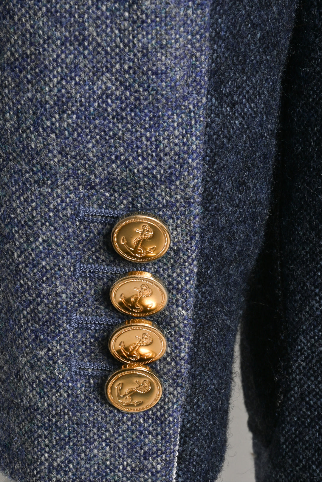 Thom Browne Size 2 Funmix Tweed Wool Blazer