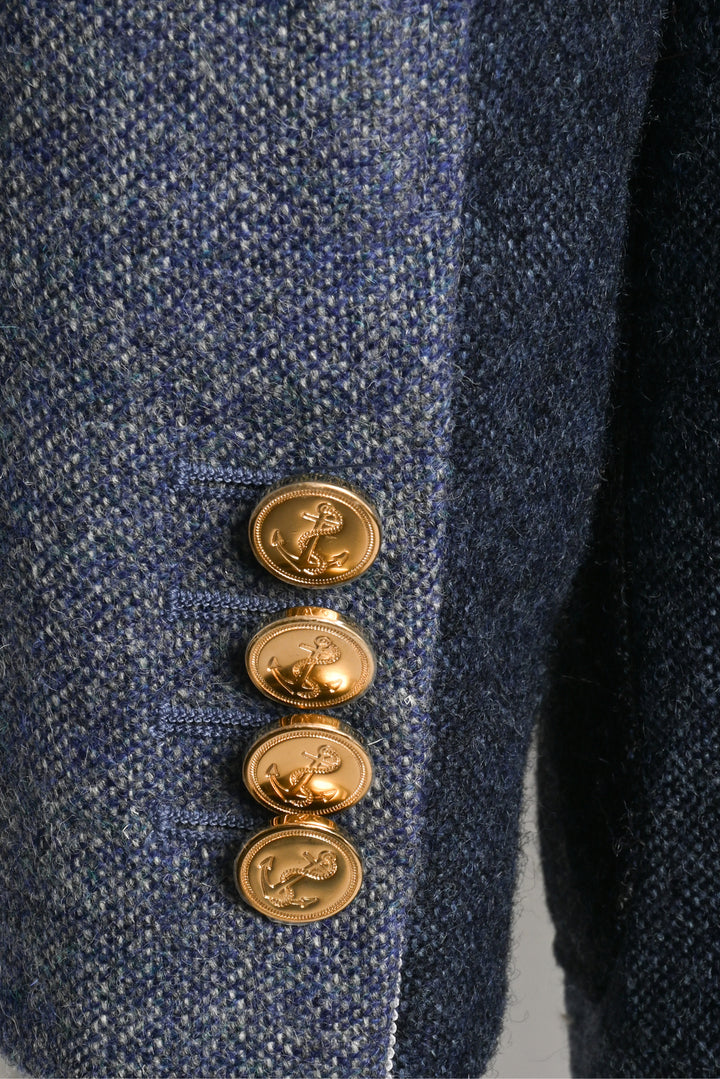 Thom Browne Size 2 Funmix Tweed Wool Blazer