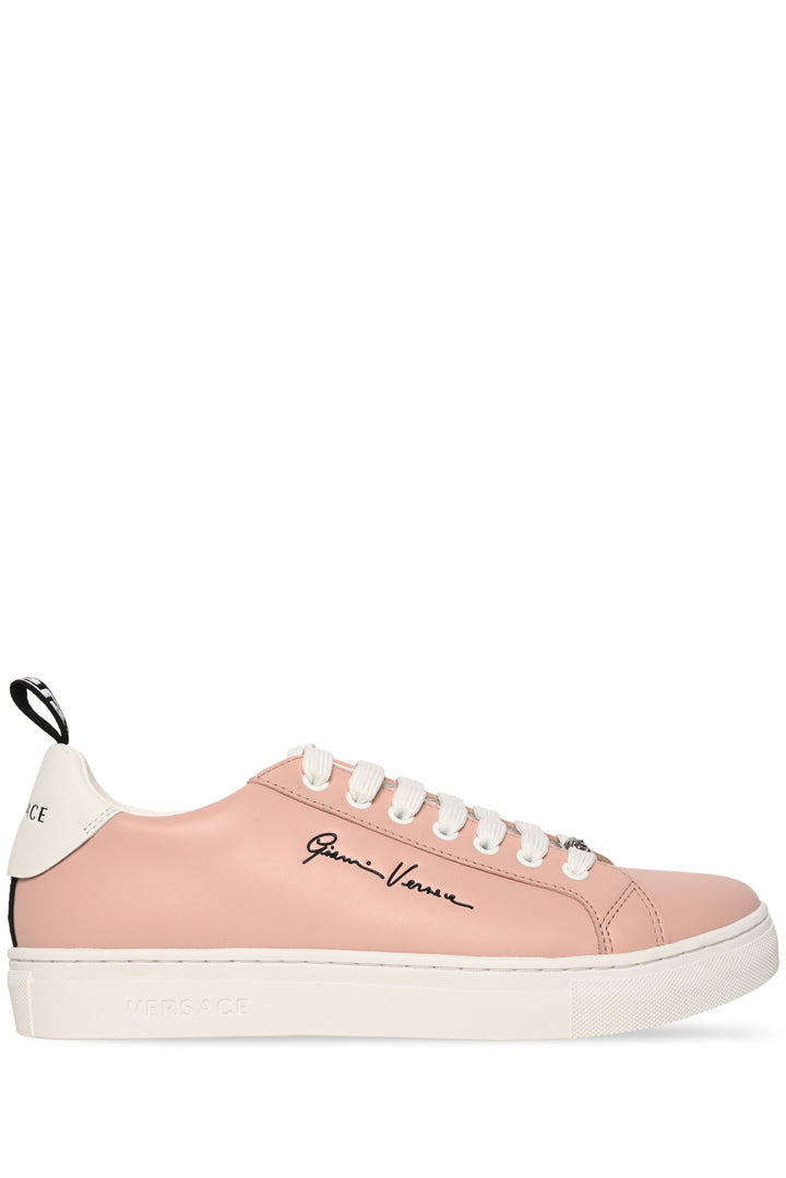 Versace Size 39 Leather Low Top Sneaker
