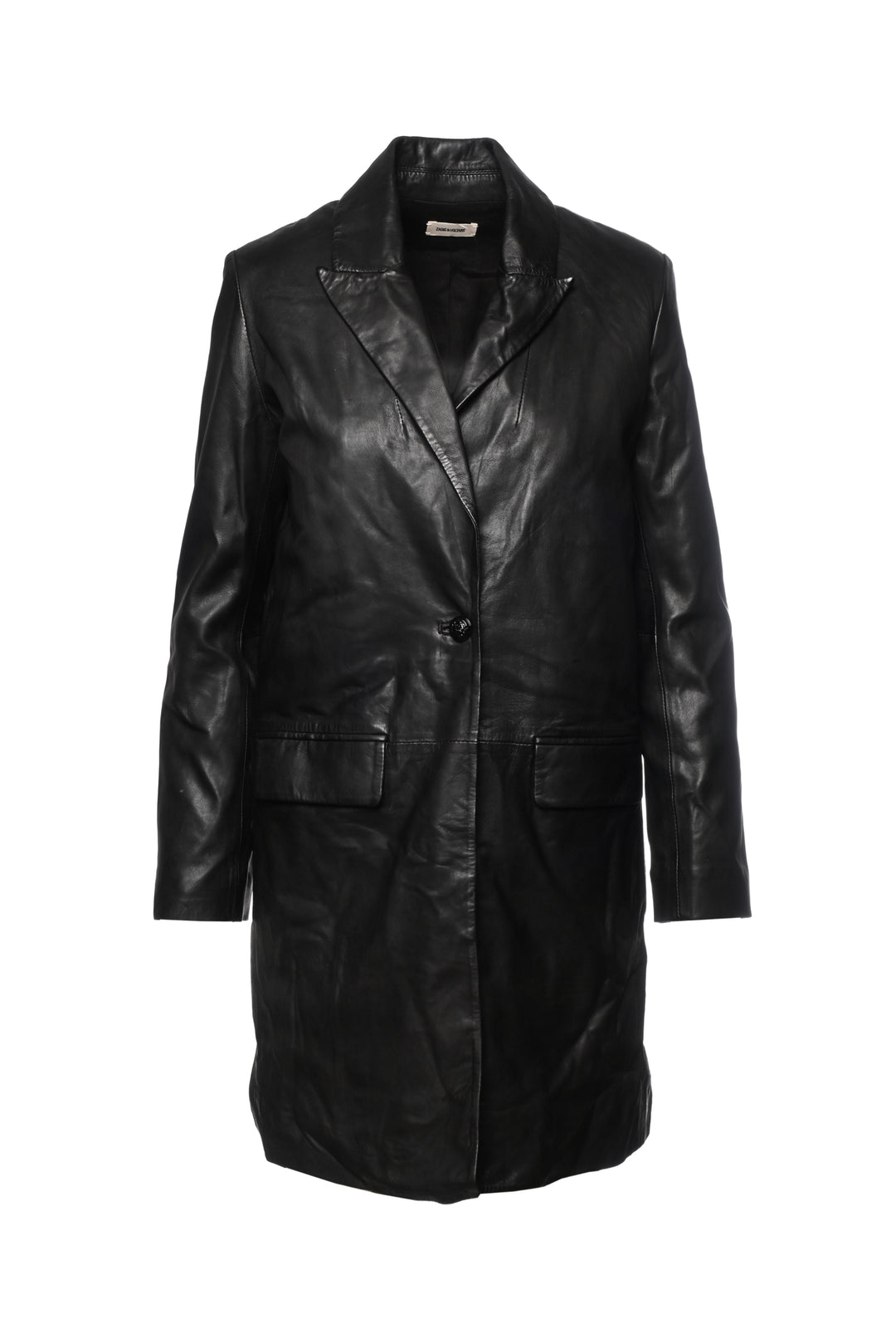 Zadig & Voltaire Size XS Monarque Leather Coat