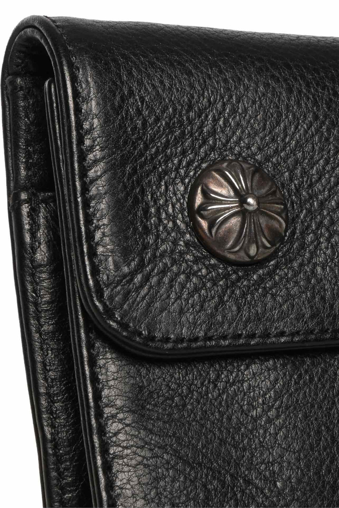 Chrome Hearts Men's Snap Wave Wallet