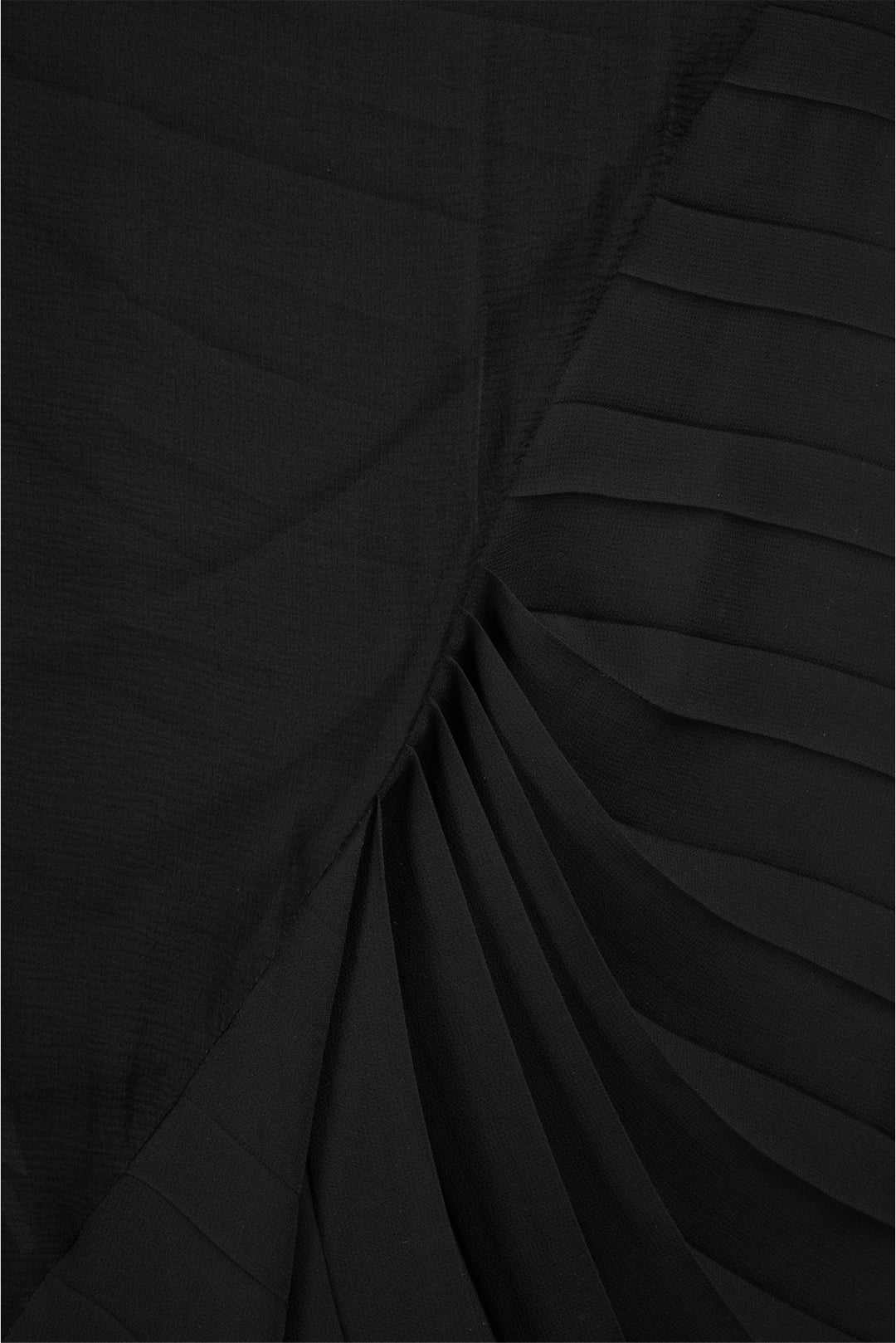 Dries Van Noten Size 36 Wrap Pleated Long Skirt