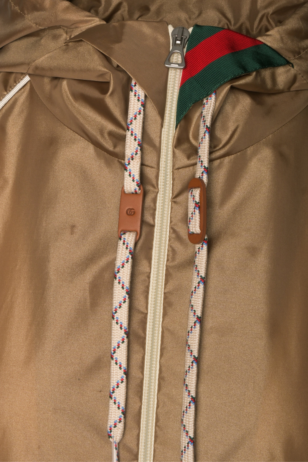 Gucci Size L Men's Hoooded Windbreaker Jacket