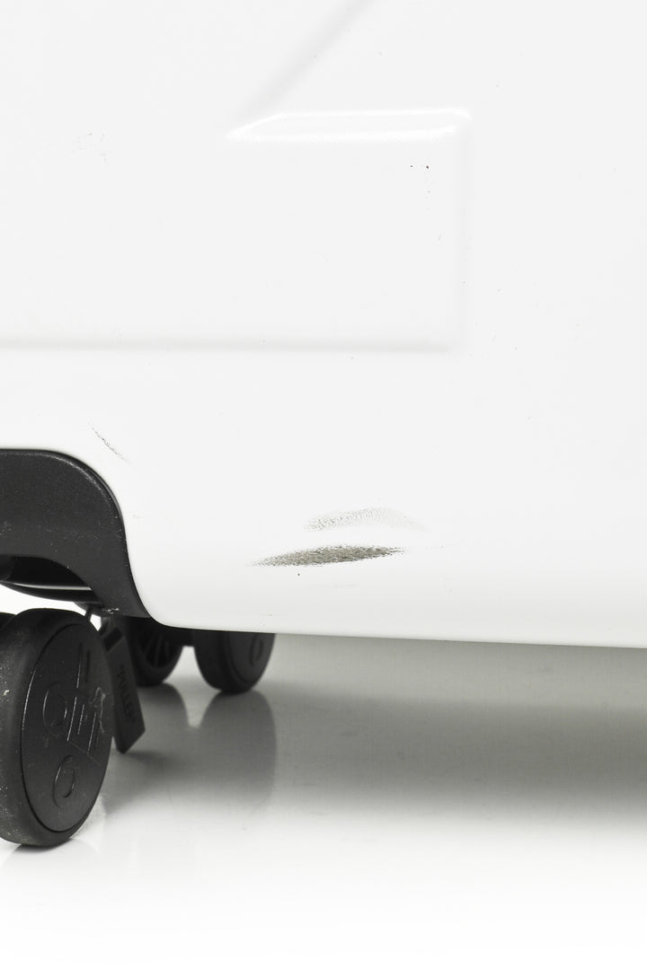 Off White Arrow Trolley Suitcase