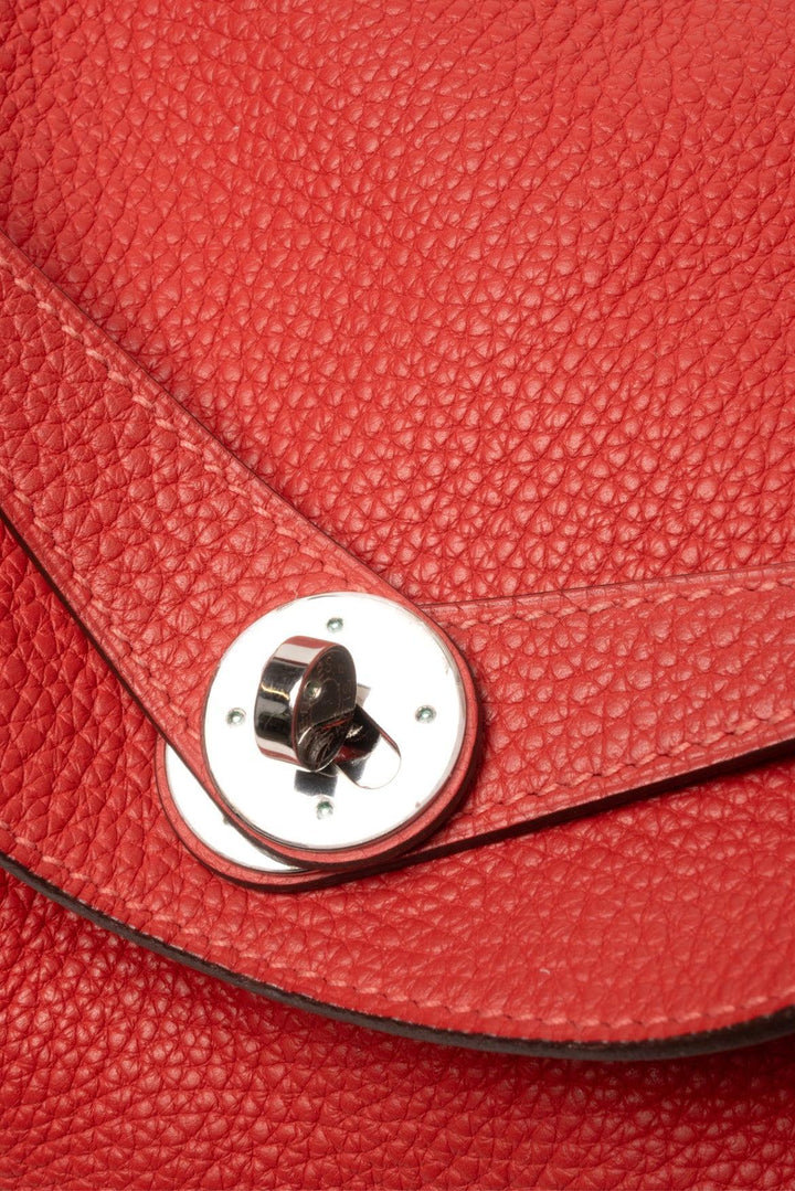 Hermes 2014 Togo Lindy 30 Shoulder Bag