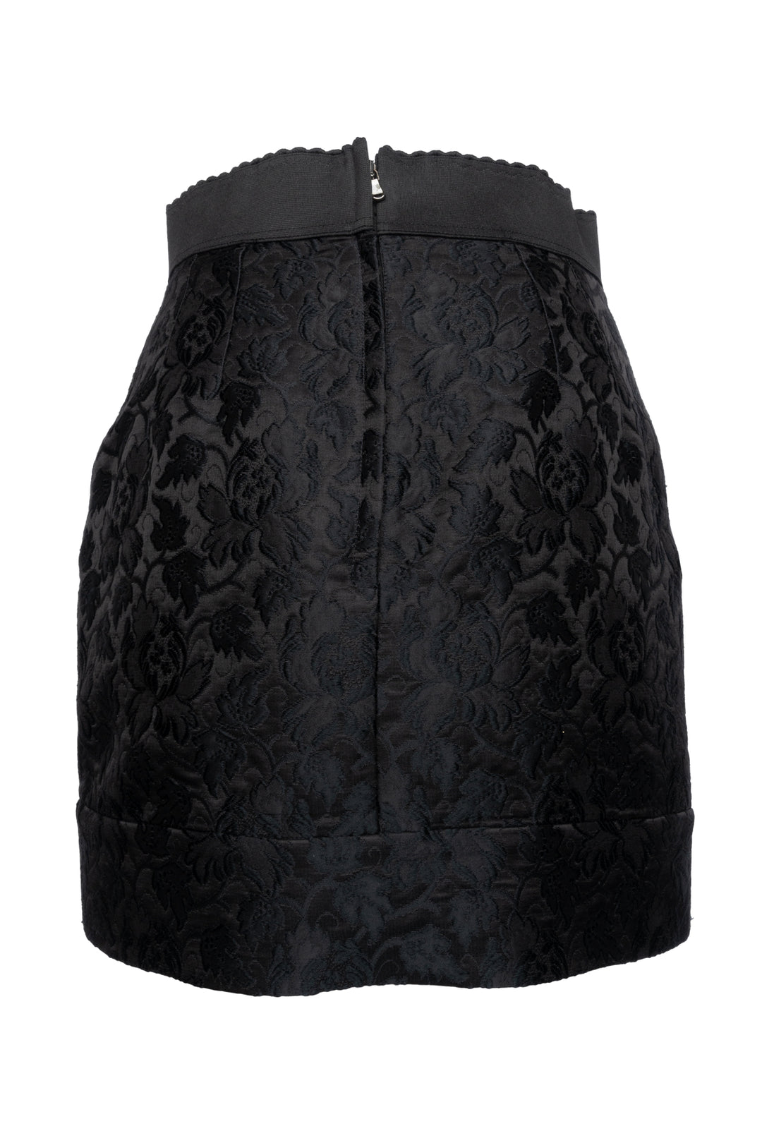 Dolce & Gabbana Size 40 Jacquard Mini Skirt