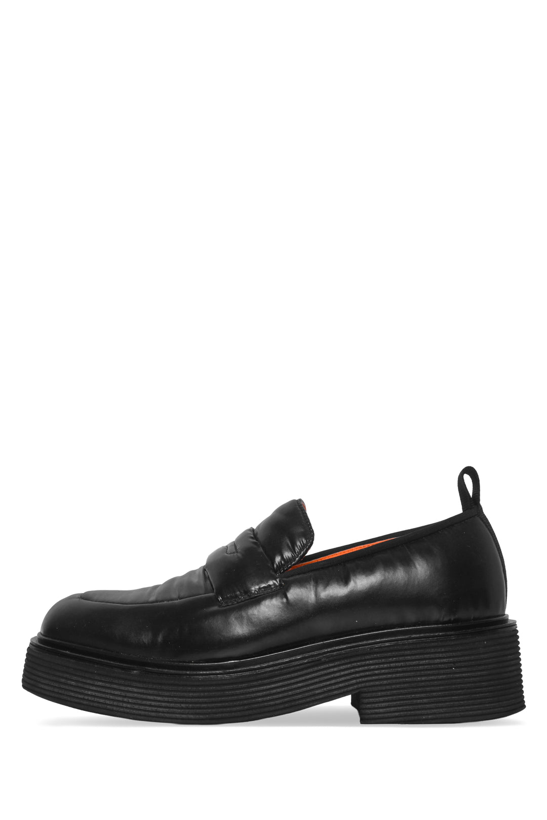Marni Size 40 Nylon Padded Platform Loafers
