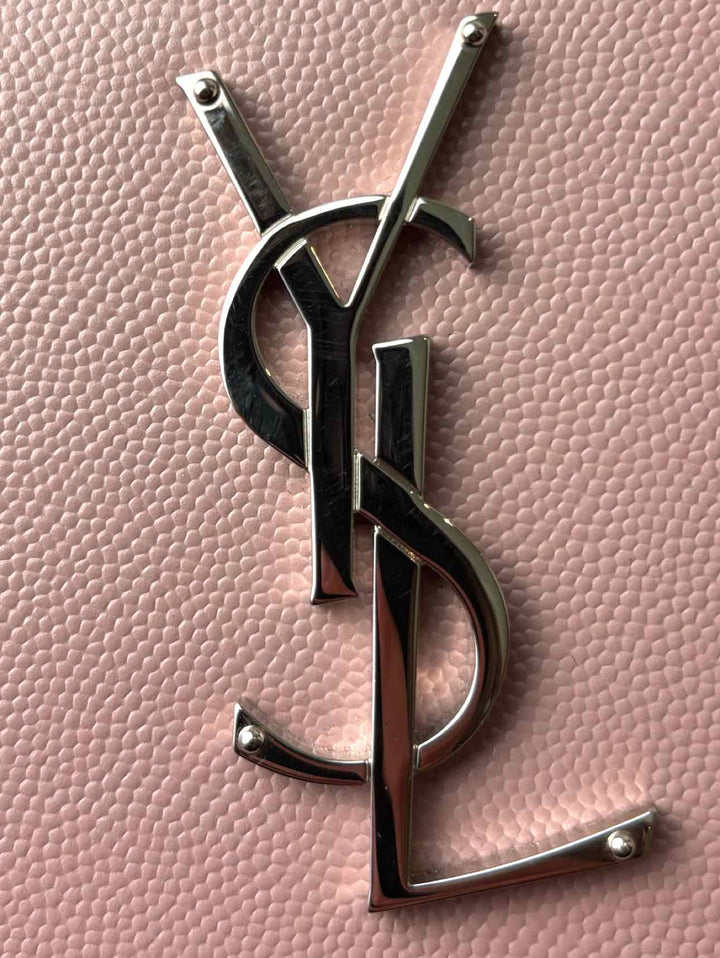 Saint Laurent Kate Classic Grain de Poudre Monogram Clutch
