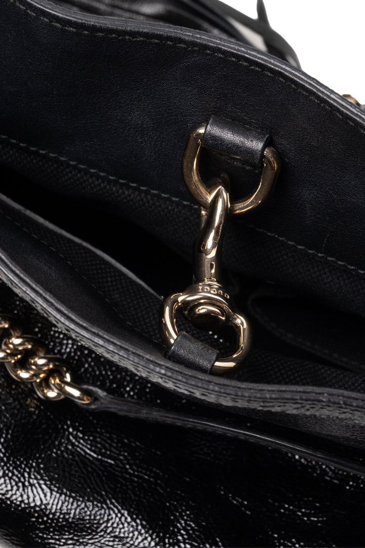 Gucci Medium Patent Soho Chain Shoulder Bag