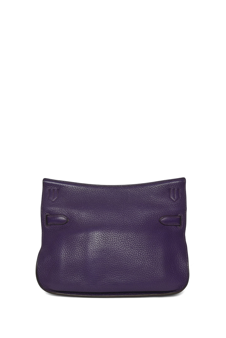 Hermes 2010 Clemence Leather Jypsiere 28 Crossbody
