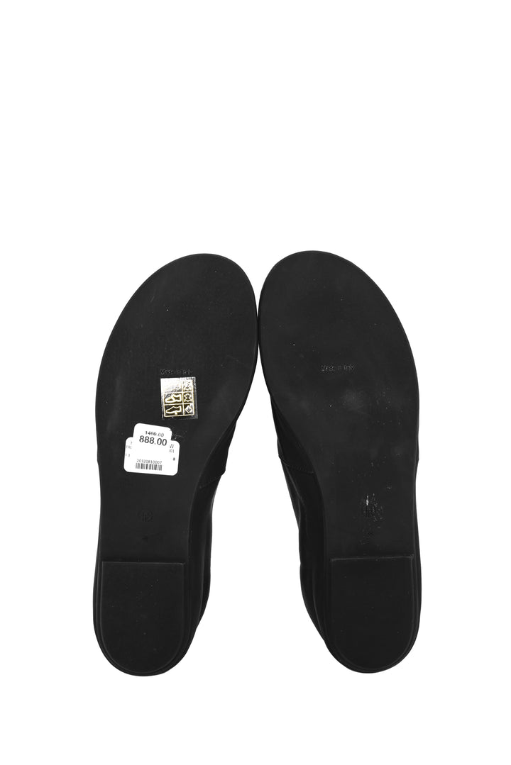 The Row Size 38 Tech Leather Loafers
