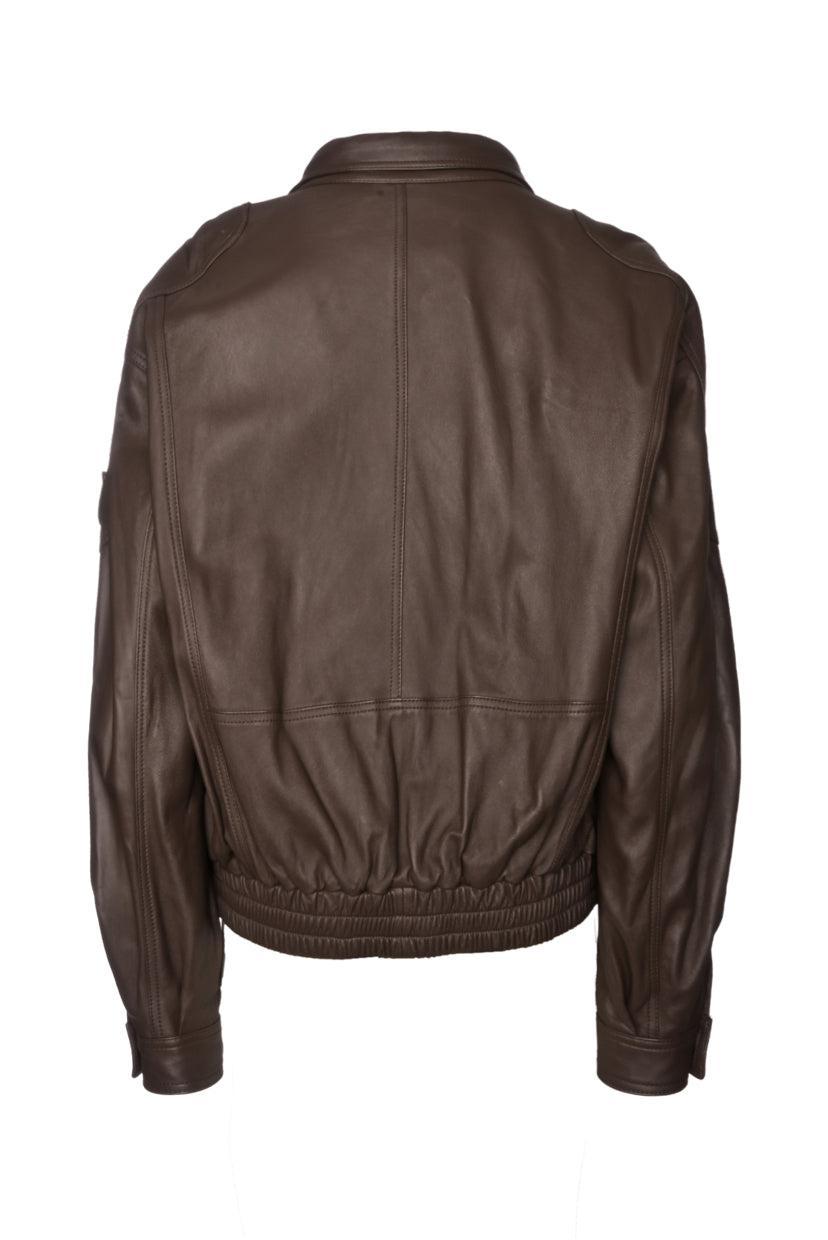 Ducie London Size L Sheepskin Leather Jacket