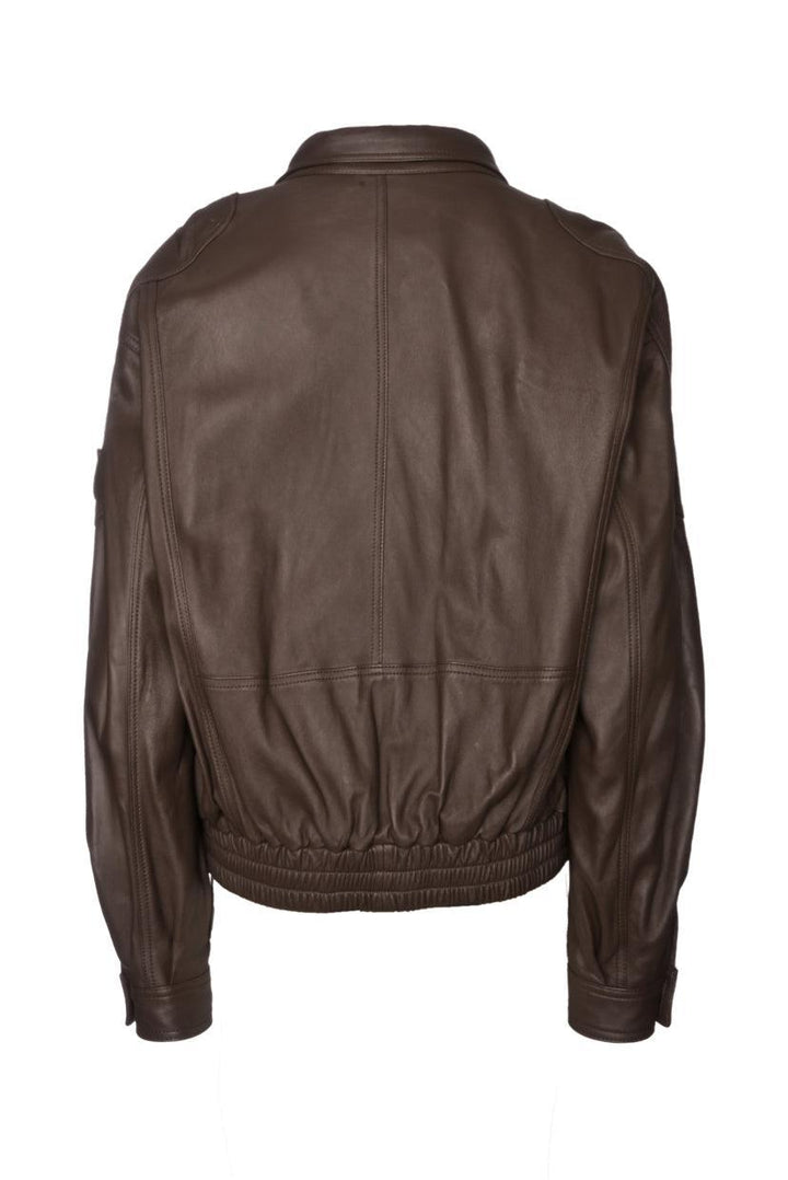 Ducie London Size L Sheepskin Leather Jacket