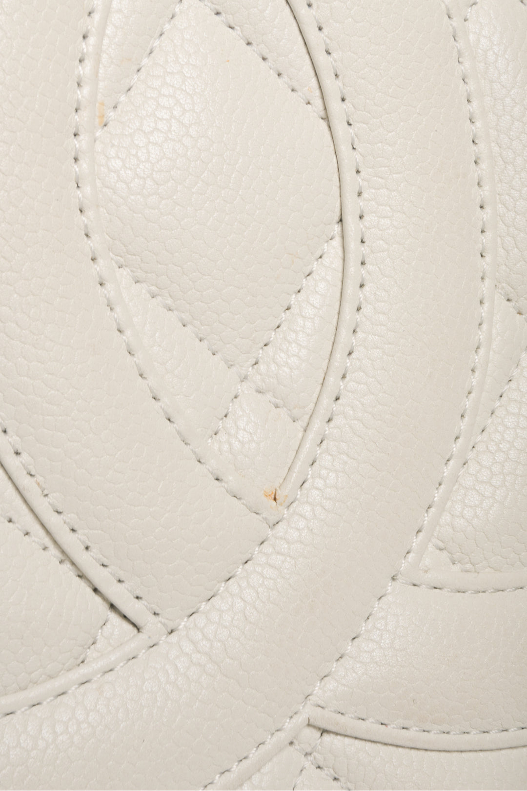 Chanel 2008-2009 Quilted Caviar Medallion Tote