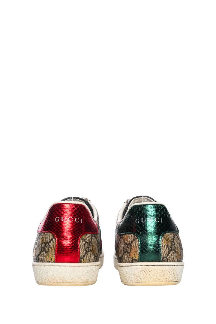 Gucci Size 39.5 Ace Bee GG Supreme Sneaker