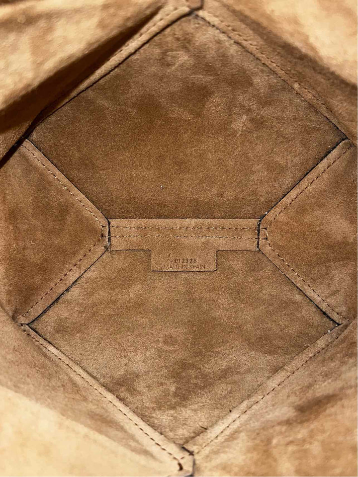 Loewe Mini Puzzle Fold Leather Tote Bag