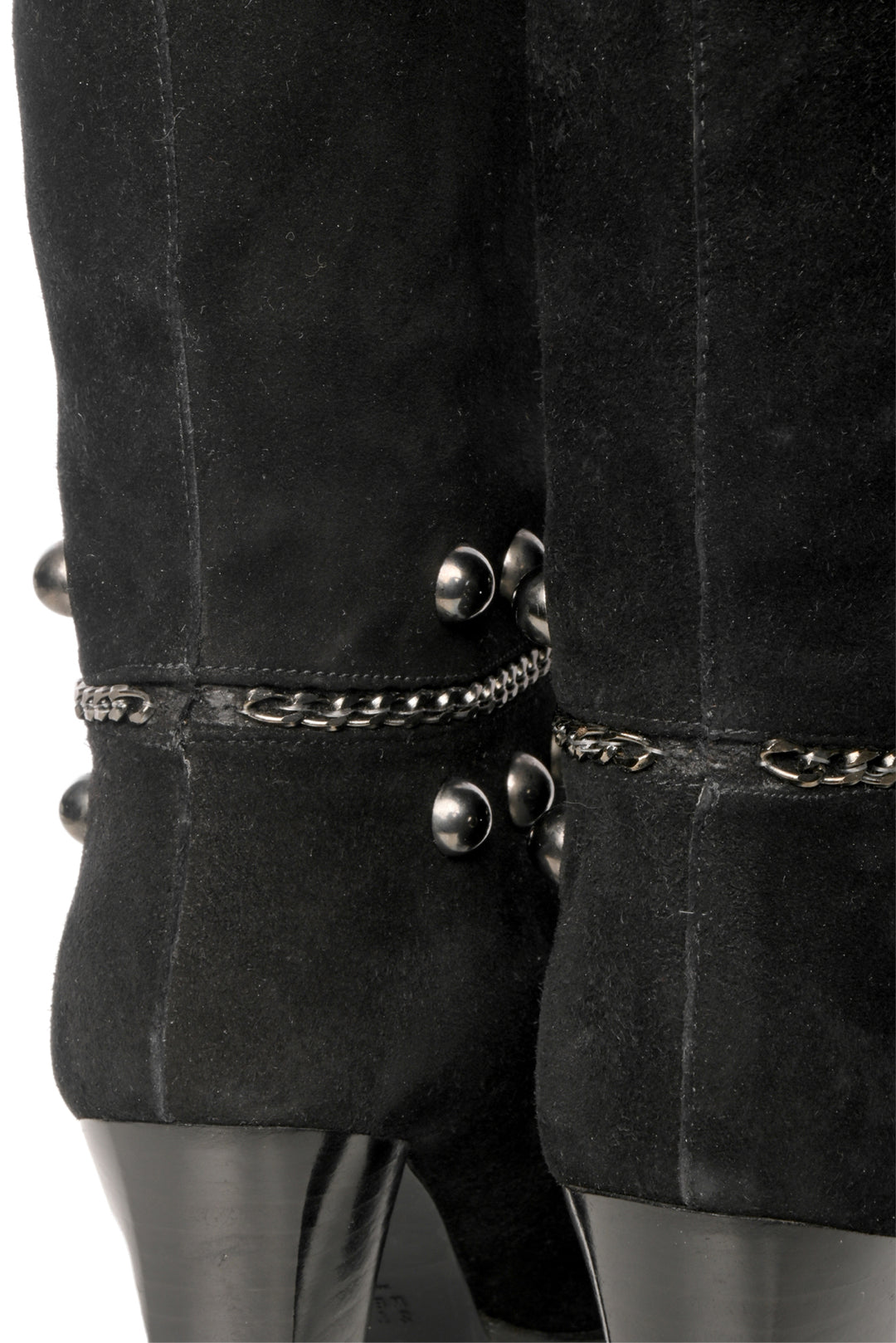 Stuart Weitzman Size 9 Stadium Studded Suede Boots