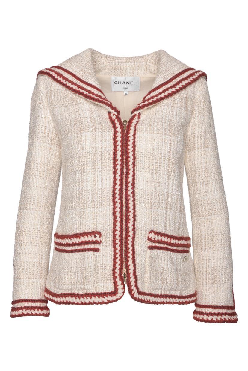 Chanel Size 36 2018 Paris-Hamburg Sailor Tweed Jacket