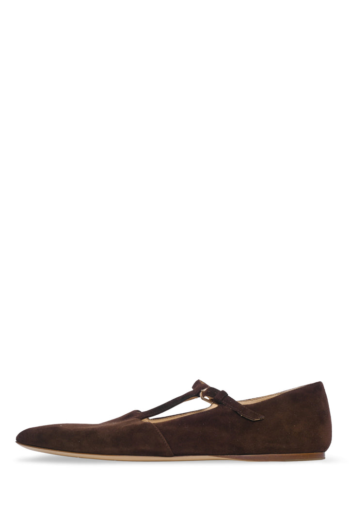 Gabriela Hearst Size 37.5 Lola Suede Flats