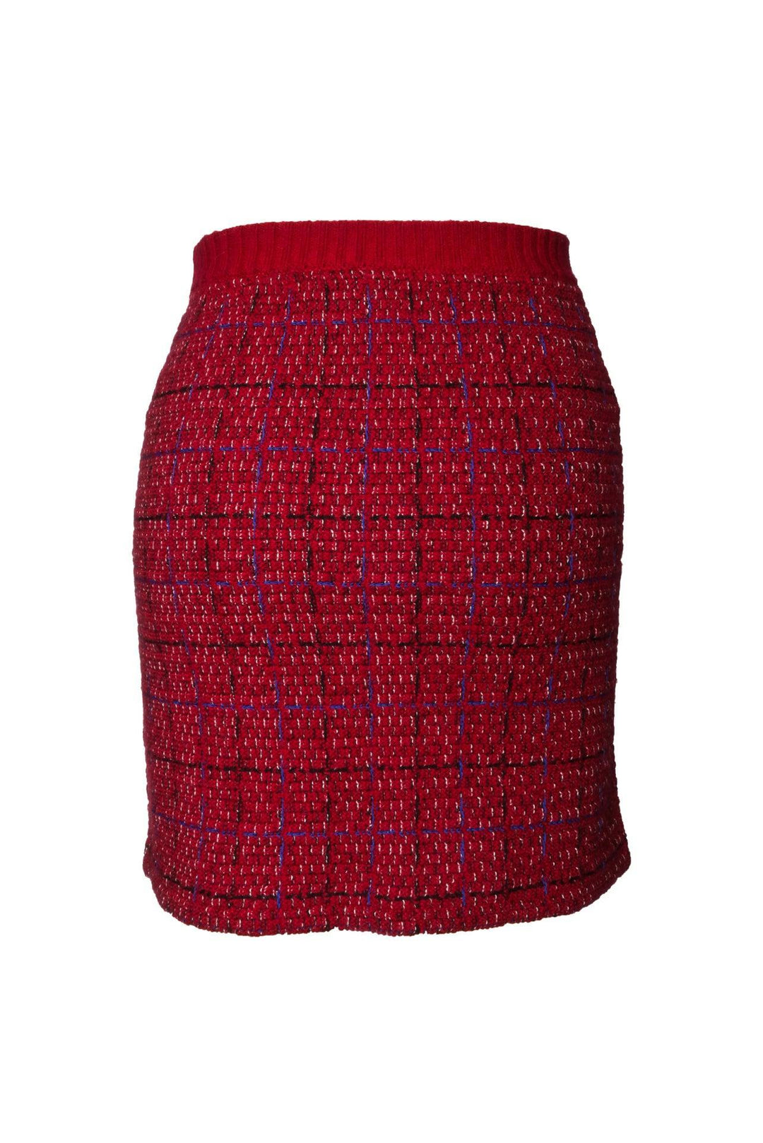 Self Portrait Size S Melange Knit Mini Skirt