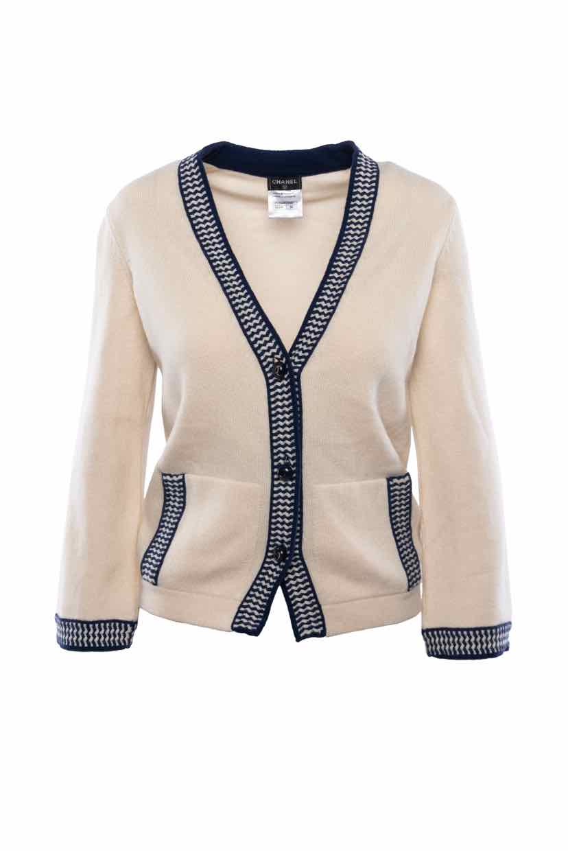 Chanel Size 34 Cashmere Cardigan